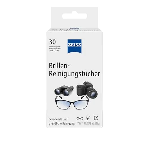 ZEISS Brillen-Reinigungstücher mit Alkohol von ZEISS