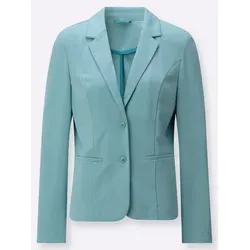 Witt Jerseyblazer Jersey-Blazer Langarm blau 46
