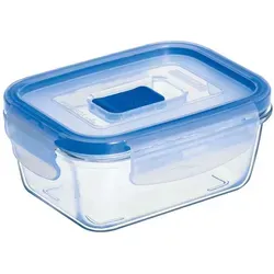 LUMINARC Pure Box Vorratsdose rechteckig, mit Deckel, Inhalt: 0,38 Liter - Transparent