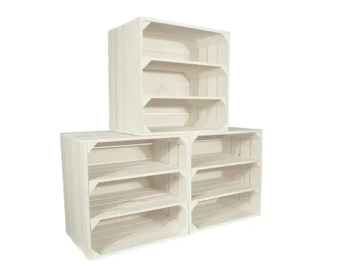 Weinregale Weiß von CHICCIE