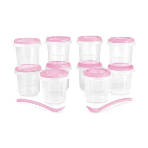 MINILAND -SET 10 LUNCHBOXEN HERMISIZED ROSE