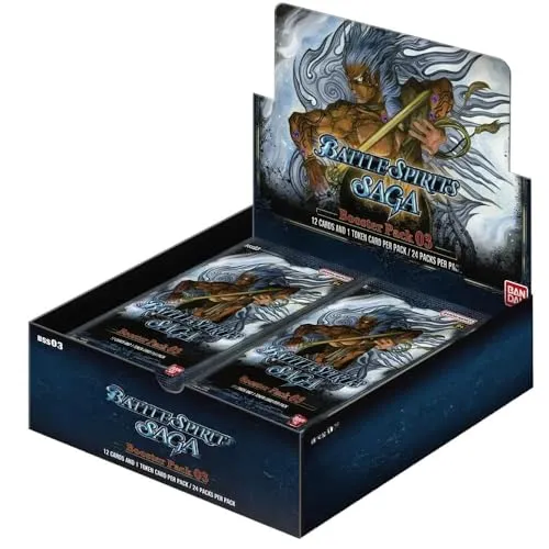 BANDAI NAMCO Battle Spirits Saga Kartenspiel: Set 03 - Aquatic Invaders Booster Box - Strategisches Kartenspiel mit starken blauen Tokens und aufregenden Nexus-Karten. Erlebe den Crush-Effekt und sichere dir wertvolle Karten für dein Deck!