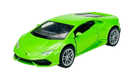 Welly Lamborghini Huracan LP 610-4 Grün 1:34-1:39 Die Cast Metall Modell Neu im Kasten 43694