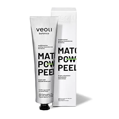 VEOLI BOTANICA Focus Matcha Power Peel enzymatisches Multi-Säure-Gesichtspeeling 75 ml