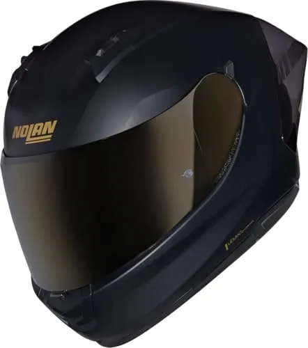 NOLAN Motorradhelm N60-6 Sport Aureo mit Sonnenvisier - Motorradhelme – Sportlicher Integralhelm aus Polykarbonat mit ultraweitem Visier, optimaler Belüftung und herausnehmbarem Innenfutter für höchsten Komfort und Sicherheit auf der Straße.