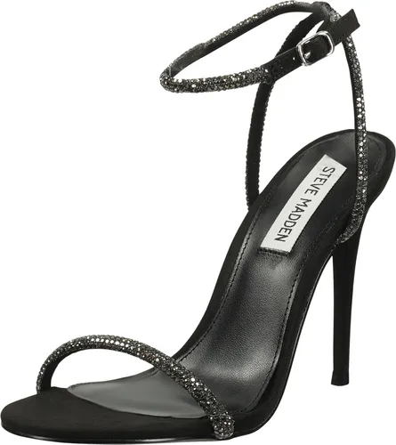 Steve Madden Strass-Sandalen - Elegante Sandalen mit filigranen Riemchen und funkelnden Strass-Steinchen, perfekt für stilvolle Outfits. Vielseitig kombinierbar für Abendkleid oder lässige Jeans – ein Must-Have für jeden Kleiderschrank.