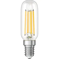 ledscom.de E14 LED Leuchtmittel T25, kaltweiß 6300K, 4,2W, 464lm - Energieeffizientes E14 LED Leuchtmittel mit 464lm und nur 4,2W. Ideal für klare Beleuchtung in modernen Wohnräumen. Kompakt und vielseitig einsetzbar für Gerätebeleuchtung und dekorative Anwendungen.