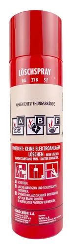 EXDINGER Feuerlöschspray für Fettbrände 5A 21B 5F 600 ml