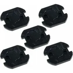 5er Set Einsteckschutz für Steckdosen Drehmeachanik, Einsteck-Schutz-Sicherung