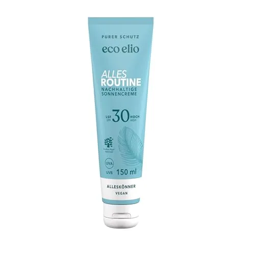 eco elio LSF 30 nachhaltige Sonnencreme 150ml 