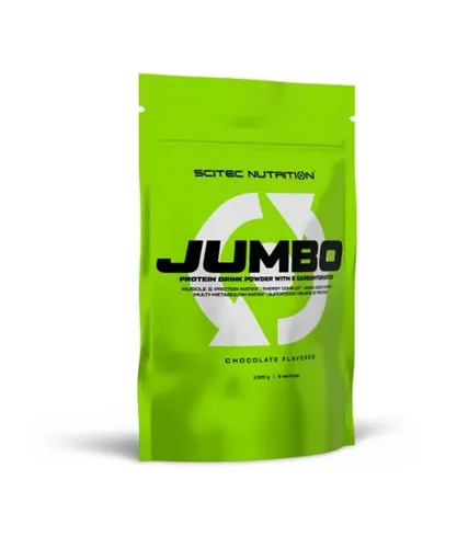 Scitec Nutrition Jumbo 1320g Erdbeere - Hochwertiges Pulver - Leckeres Erdbeerpulver für die Zubereitung von nährstoffreichen Drinks. Ideal zur Unterstützung der täglichen Ernährung, mit geprüfter Qualität und vielseitig einsetzbar. Perfekt nach dem Training!