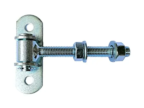 Produktbild UHRIG Torband M12, einstellbares langes Torscharnier, kmpl. verzinkt, Torangel für Gartentür, Hoftor usw.