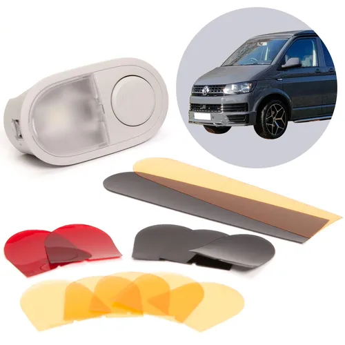 040Parts Farbfilter Set für LED Innenbeleuchtung kompatibel mit VW T6 T5 T6.1