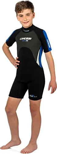 Cressi Unisex-Kinder Med X Jr Wetsuit 2.5mm Shorty von Cressi