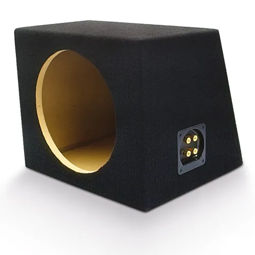Sinuslive Subwoofer Leergehäuse G30 für 30cm Lautsprecher - Leergehäuse für 30cm Subwoofer, optimales Volumen von 36 Litern für kraftvollen Bass und perfekte Klangqualität.