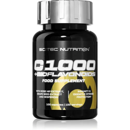 Scitec Nutrition C1000 + Bioflavonoids Nahrungsergänzungsmittel für Ihr Wohlbefinden 100 KAP