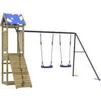 vidaXL Spielturm aus imprägniertem Kiefernholz