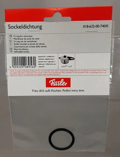 Fissler Sockeldichtung für Vitavit® Royal Schnellkochtopf 018-632-00-740/0