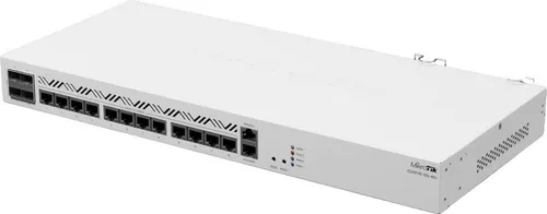 MikroTik CCR2116-12G-4S+ Router - DSL-Router mit 16-Core ARM CPU und 16 GB RAM für maximale Netzwerkleistung. Ideal für Unternehmen und ISPs, mit 4x 10G SFP+ und 12x Gigabit Ethernet Ports.