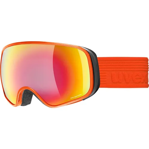 Uvex Scribble FM fierce red mirror rainbow one size von uvex