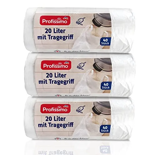 Müllbeutel Weiß von Profissimo