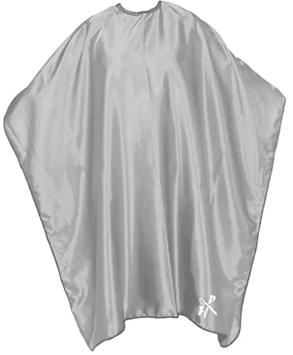 FP Friseurumhang SALON - TOP Qualität - Farbe nach Wahl (von deutschem Friseurbedarf-Fachhändler!) (hellgrau)