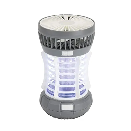 JATA HOGAR MOST3532 Mückenschutz, Lampe, Taschenlampe, Ventilator und Notfalllicht, Verwendung im Innen- und Außenbereich, 60 m², wiederaufladbar, umweltfreundlich, umweltfreundlich, MOST3532