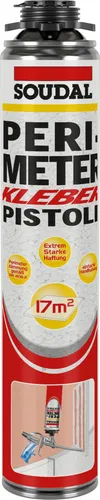 Soudal Perimeterkleber 750 ml Perimeter Kleber Klebeschaum Pistolenschaum