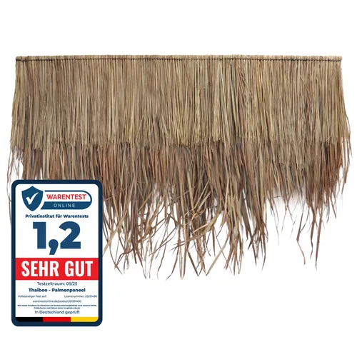 5x Palmdach Paneele 148 x 80 cm von wilai