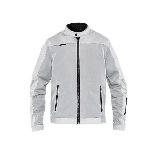 Herren Motorrad Jacke M in weiß von John Doe