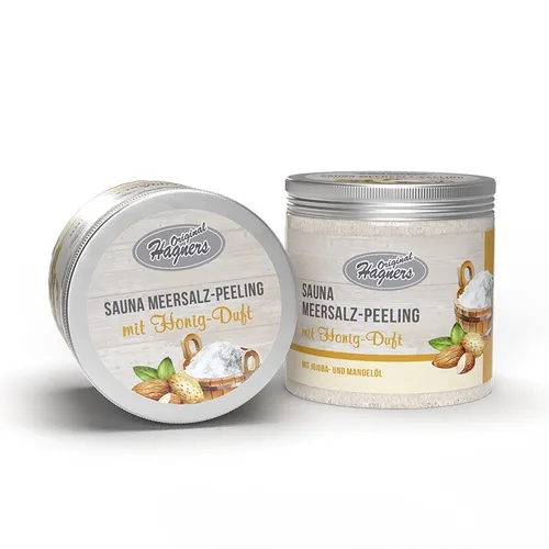 Original Hagners Sauna Meersalz-Peeling Honig & Mandel 200 g Art.-Nr.: 0287