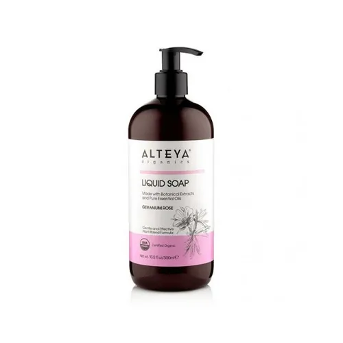 Alteya Organics Muskateller und Rose Flüssigseife