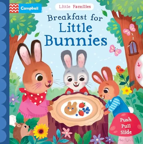 Produktbild Breakfast for Little Bunnies: A Push Pull Slide Book (Little Families)
