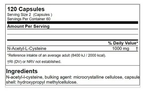 Produktbild GN N-Acetyl L-Cystein Kapseln 120 Stück