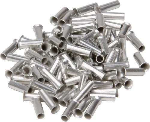 Kopp Aderendhülsen Kabelschuhe 1 mm²  6 mm lang 100 Stück unisoliert verzinnt