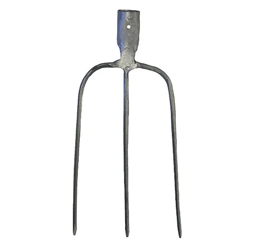 PROREGAL® Spatengabel Dunggabel Mistgabel Mistforke Heugabel Streugabel 3 Zinken, pulverbesc
