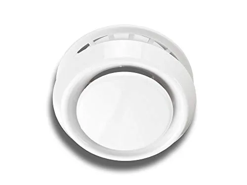 K-TECH-PRO Tellerventil Deckenventil Ventil Kunststoff Abluft Zuluft System Ø 80