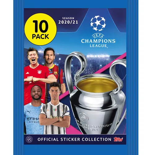 TOPPS - Champions League 2020/21 Sticker - 1 Tüte