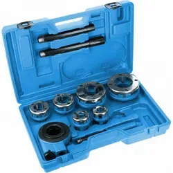 Hogert Technik Gewindeschneidwerkzeugsatz HT1P636 - Sonstige Handwerkzeuge, 6-teilig mit Ratschenfunktion für präzise Gewinde, ideal für professionelle Anwendungen.