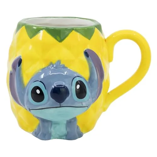 Lilo & Stitch 3D Tasse Stitch Pineapple 414 ml