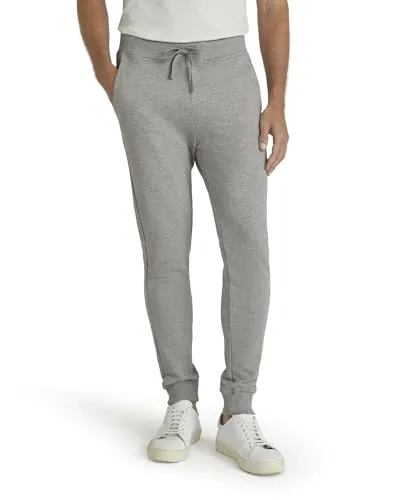 FALKE Herren Lässige Hose Basic Light Sweat Pants M Tr Baumwolle bequem komfortabel lässig druckfreier Komfortbund 1 Stück, Grau Grey-Heather 3757, L