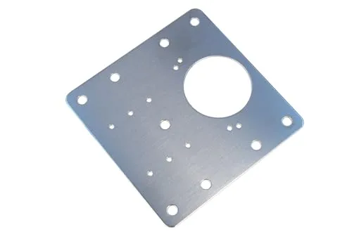 IHC 2 Stück Reparaturplatte für Schrankscharniere Ø35mm Platte Scharnier Türscharniere, Edelstahl Reparaturset, 90x90mm