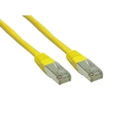 Kabelmeister® Patchkabel, Cat. 6, S/FTP, PiMF, PVC, 250MHz, gelb, 20m