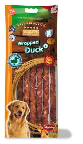 Nobby StarSnack Wrapped Duck 128 g