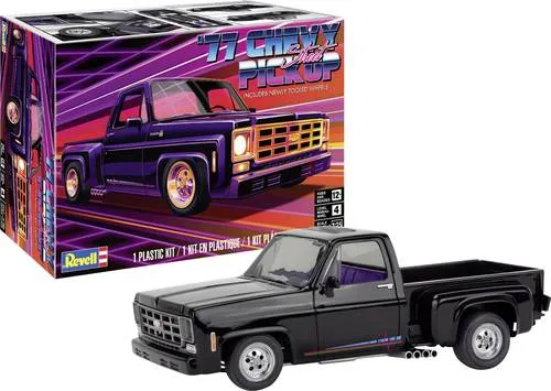 Revell 14552 '77 Chevy Street Pickup Automodell Bausatz 1:24 - Automodelle mit klassischem Chevrolet 