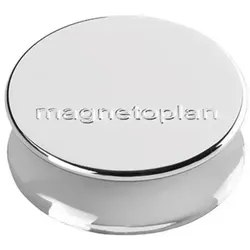 magnetoplan Magnet Ergo Large 1665032 34mm silber 10 St./Pack.