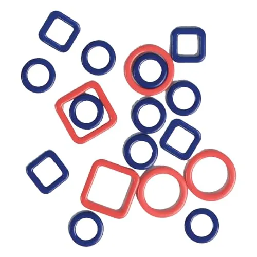 KnitPro - Linea Maschenmarkierer aus Metall - 1 Stück