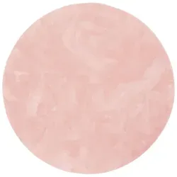Pergamon Kinder Teppich Pearl Rosa 120x120 cm - Der kuschelige Kunstfellteppich Pearl in Rosa bietet eine weiche und flauschige Oberfläche, ideal für gemütliche Kinderzimmer. Schadstoffgeprüft und in verschiedenen Farben erhältlich, schafft er eine einladende Atmosphäre.