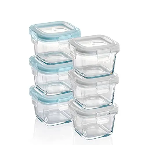 Grizzly Frischhaltedose Mini Glas 6er Set von Grizzly