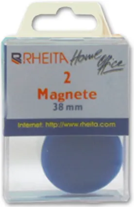 Produktbild (4x 2) farbige Magnete / Durchmesser: 38mm 8